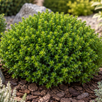Hebe vždyzelené (Hebe ochracea) ´GREEN GLOBE´- výška 10 cm, Ø 10-15 cm, kont. P10